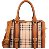 Burberry Nova-Checl Small Alchester Bowling Handbag