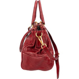Prada Vitello Antic Leather Bauletto Handbag