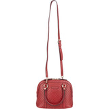 Gucci Microguccissima Leather Small Dome Satchel Handbag - vintageandkickz