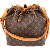 Louis Vuitton Monogram Canvas Sac Noé Petit Shoulder Bag