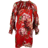 Gucci Multicolor Floral Silk Dress (IT42)