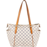Louis Vuitton Monogram Damier Azur Canvas Totally PM Shoulder Bag