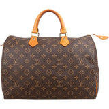 Louis Vuitton Monogram Canvas Speedy 35 Handbag