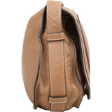 Chloé Grained Calfskin Marcie Saddle Crossbody Bag