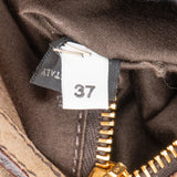Miu Miu Brown Suede Bow Satchel Handbag