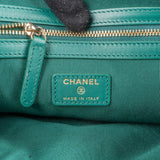 Chanel Quilted Cotton CC Clutch
