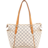 Louis Vuitton Monogram Damier Azur Canvas Totally PM Shoulder Bag