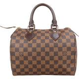 Louis Vuitton Monogram Damier Ebene Speedy 25 Handbag