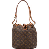 Louis Vuitton Monogram Canvas Sac Noé Petit Shoulder Bag