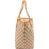Gucci Monogram GG Canvas Joy Tote Shoulder Bag