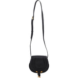 Chloé Grained Calfskin Marcie Saddle Crossbody Bag
