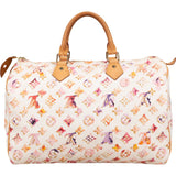 Louis Vuitton Limited Monogram Richard Prince Watercolor Speedy 35 Handbag