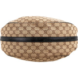 Gucci Monogram GG Canvas Britt Hobo Shoulder Bag