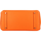 Hermès Orange H Togo Leather Birkin 35 Handbag