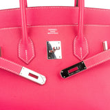 Hermès Pink Candy Epsom Leather Birkin 35 Handbag
