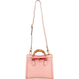 Gucci Pink Leather Diana Handbag