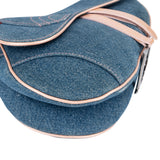 Dior Denim Saddle Shoulder Bag