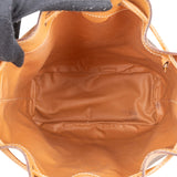 Celine Macadam Canvas Drawstring Bucket Shoulder Bag