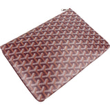 Goyard Monogram Goyardine Senat MM Clutch