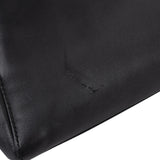 Fendi Black Leather Mini Peekaboo Handbag