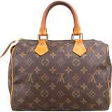 Louis Vuitton Monogram Canvas Speedy 25 Handbag