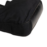 Gucci Nylon Bamboo Handle Hobo Shoulder Bag