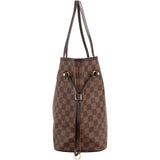 Louis Vuitton Monogram Damier Ebene Neverfull MM Shoulder Bag