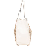 Gucci Monogram GG Canvas Horsebit Tote Shoulder Bag - vintageandkickz