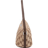Gucci Monogram GG Canvas Boat Pochette Handbag