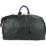 Louis Vuitton Green Taiga Leather Kendall 55 Bandoulière Travel Bag