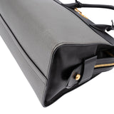 Prada Bicolor Saffiano Leather Esplanade Tote Handbag
