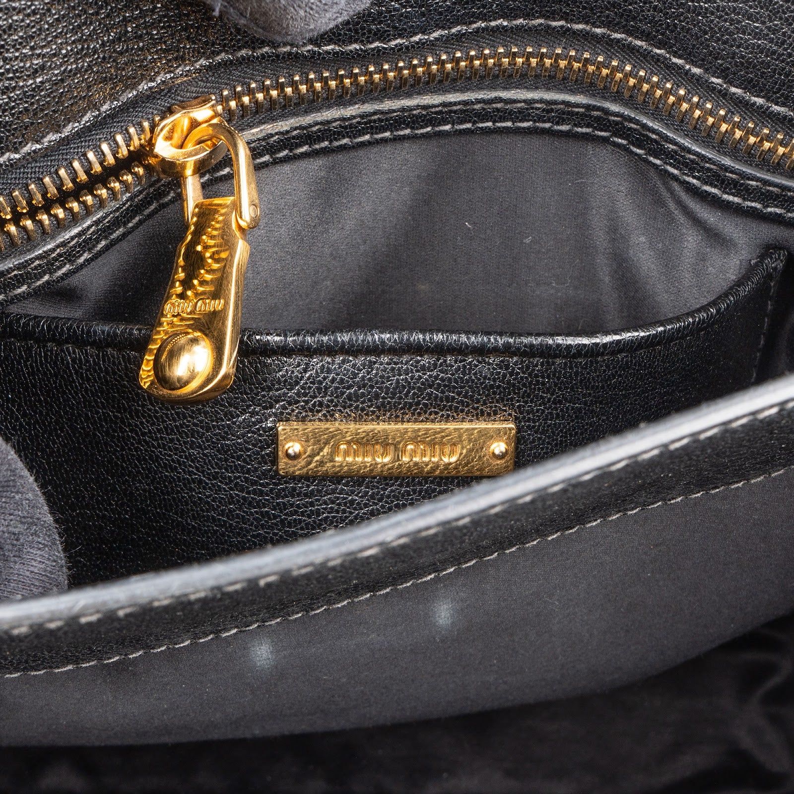 [🔄️B24 / F20] Miu Miu Multicolor Madras Leather Top Handle Crossbody Bag - vintageandkickz