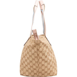 Gucci Monogram GG Canvas Tote Shoulder Bag