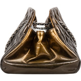 Chanel Quilted Patent Leather Ombre Mademoiselle Bowling Shoulder Bag