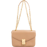 Celine Calfskin Classic Box Medium C Lock Crossbody Bag