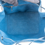 Louis Vuitton Blue Epi Leather NM Sac Noé Petit Shoulder Bag