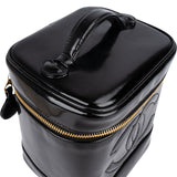 Chanel Patent Leather Vanity CC Handbag