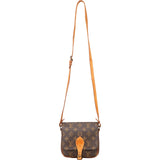 [🔄️B14 / F31] Louis Vuitton Monogram Canvas Cartouchiere PM Crossbody Bag - vintageandkickz