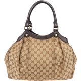 Gucci Monogram GG Canvas Sukey Handbag