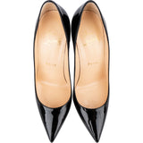 Christian Louboutin Black Patent Leather So Kate 120 Pumps (36)