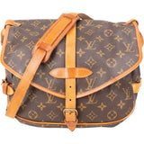 Louis Vuitton Monogram Canvas Saumur 30 Crossbody Bag