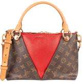 Louis Vuitton Monogram Canvas V Tote Handbag - vintageandkickz
