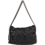 Chanel Quilted Calfskin Bubble Jumbo Single Flap Shoulder Bag