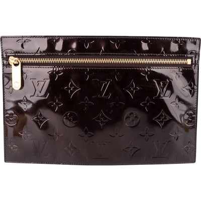 Louis Vuitton Monogram Vernis Pershing Square Organizer Clutch