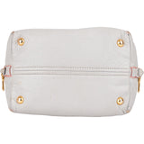 Miu Miu Vitello Leather Madras Handbag