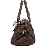 Chloé Pebbled Leather Paddington Handbag