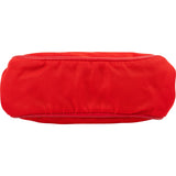 Prada Red Tessuto Triangel Kiss-Lock Coin Wallet