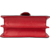 Gucci Grained Leather Interlocking GG Small Crossbody Bag
