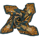 Hermès 'Jonques et Sampans' Silk Carre 90 Tuch Scarf