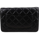 Chanel Quilted Lambskin Wallet On Chain Crossbody Bag